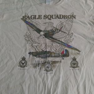 Mens "Eagle Squadron" WWII Tee!  Rare, like new!